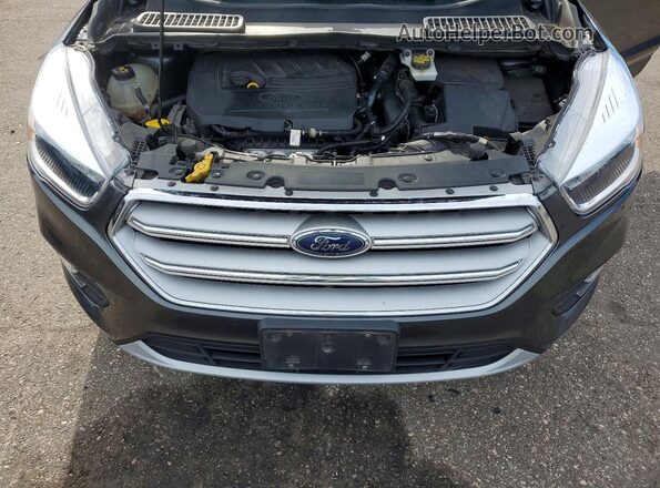 1FMCU9GD4JUD29496 2018 FORD ESCAPE Серый Вид подкапотного пространства