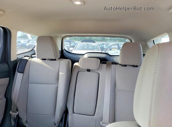 1FMCU9GD5HUF01013 2017 FORD ESCAPE Orange Rear seats view