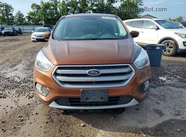 1FMCU9GD5HUF01013 2017 FORD ESCAPE Orange Front view