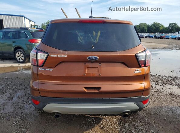 1FMCU9GD5HUF01013 2017 FORD ESCAPE Orange Rear view