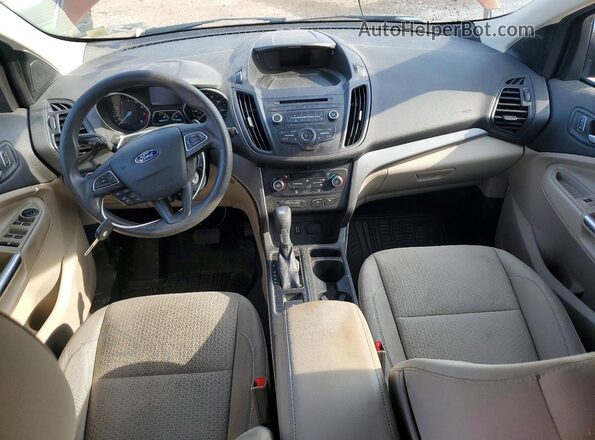 1FMCU9GD5HUF01013 2017 FORD ESCAPE Orange Dashboard view