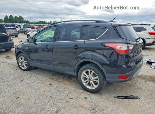 1FMCU9GD5JUB63649 2018 FORD ESCAPE Черный Задняя левая четверть