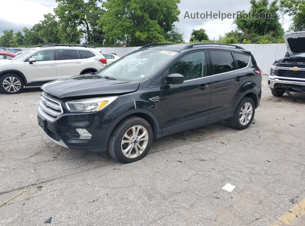 1FMCU9GD5JUB63649 2018 FORD ESCAPE Черный 