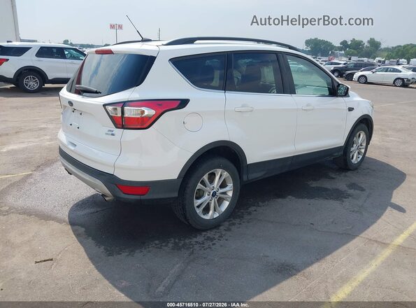 1FMCU9GD5JUD08494 2018 FORD ESCAPE White Tył prawy