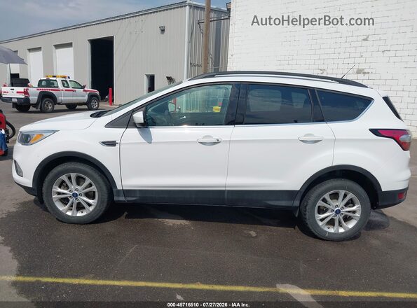 1FMCU9GD5JUD08494 2018 FORD ESCAPE White Widok wnętrza 360 stopni