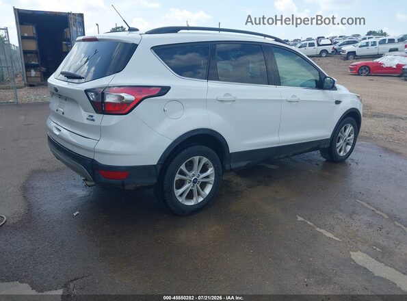 1FMCU9GD5JUD08849 2018 FORD ESCAPE Белый Задняя правая четверть