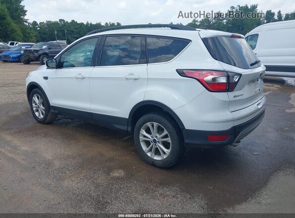 1FMCU9GD5JUD08849 2018 FORD ESCAPE Белый Задняя левая четверть