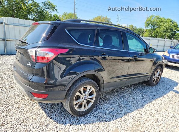 1FMCU9GD6HUD45046 2017 FORD ESCAPE Black Tył prawy