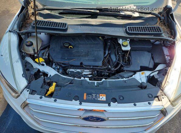 1FMCU9GD6JUB19711 2018 FORD ESCAPE White ძრავის განყოფილების ხედი