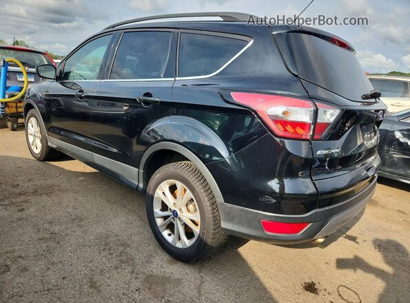 1FMCU9GD6JUC40786 2018 FORD ESCAPE Black Tył lewy