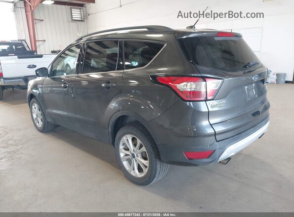 1FMCU9GD6JUD31184 2018 FORD ESCAPE Gray Rear left
