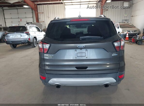 1FMCU9GD6JUD31184 2018 FORD ESCAPE Gray 