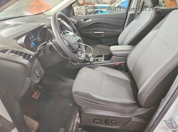 1FMCU9GD6KUA21909 2019 FORD ESCAPE White წინა სალონის ხედი