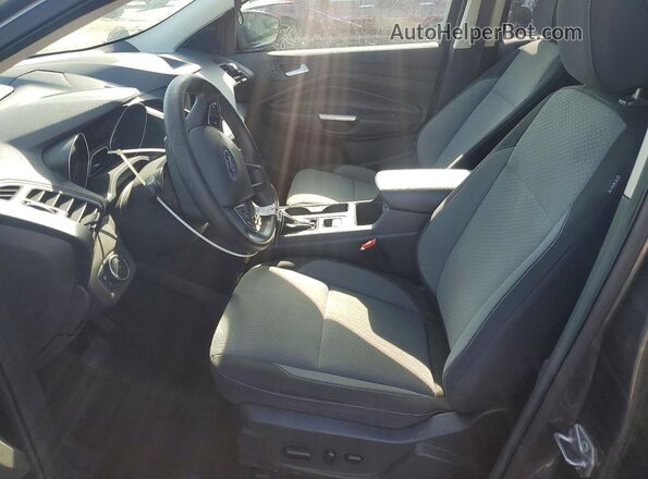 1FMCU9GD6KUA69359 2019 FORD ESCAPE Gray Widok wnętrza z przodu