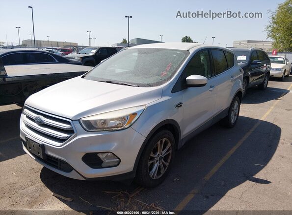 1FMCU9GD7HUB03219 2017 FORD ESCAPE Silver Przód lewy