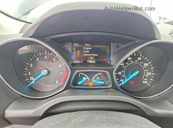 1FMCU9GD7HUD28868 2017 FORD ESCAPE Black Սարքավորումների վահանակի տեսք