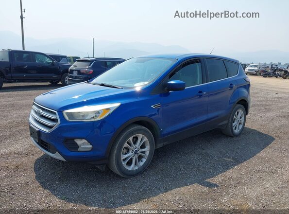 1FMCU9GD7HUE18585 2017 FORD ESCAPE Blue Przód lewy