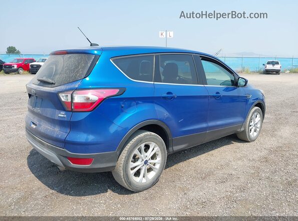 1FMCU9GD7HUE18585 2017 FORD ESCAPE Blue Tył prawy