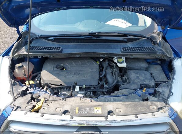 1FMCU9GD7HUE18585 2017 FORD ESCAPE Blue Widok z tyłu