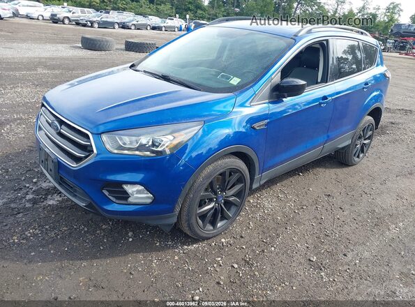1FMCU9GD7HUE20062 2017 FORD ESCAPE Blue Front left