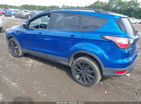1FMCU9GD7HUE20062 2017 FORD ESCAPE Blue Rear left
