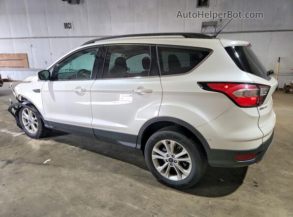 1FMCU9GD7JUB03033 2018 FORD ESCAPE Белый Задняя левая четверть