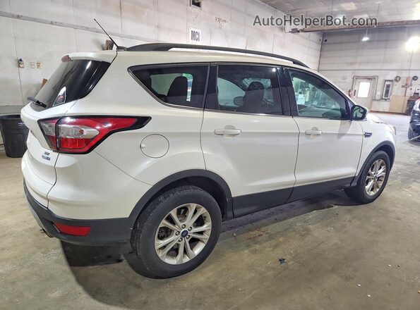 1FMCU9GD7JUB03033 2018 FORD ESCAPE Белый Задняя правая четверть