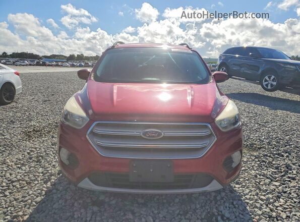 1FMCU9GD7JUB68500 2018 FORD ESCAPE Red Widok z tyłu