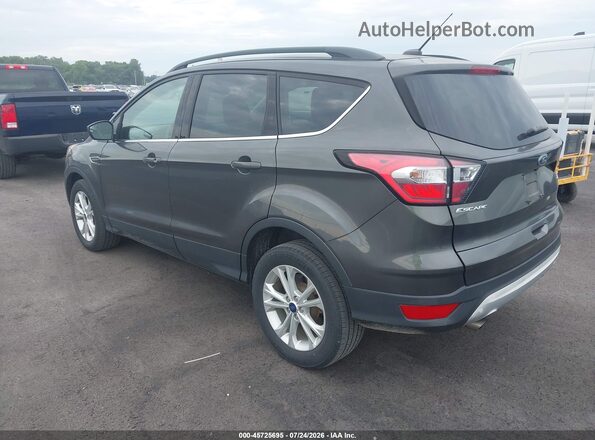 1FMCU9GD7JUD08593 2018 FORD ESCAPE Gray უკანა მარცხენა