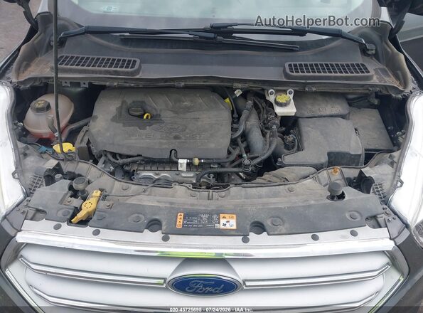 1FMCU9GD7JUD08593 2018 FORD ESCAPE Gray უკანა ხედი