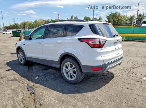 1FMCU9GD7JUD37057 2018 FORD ESCAPE White Հետևի ձախ