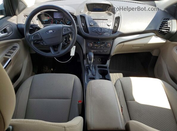 1FMCU9GD7JUD37057 2018 FORD ESCAPE White Առջևի վահանակի տեսք