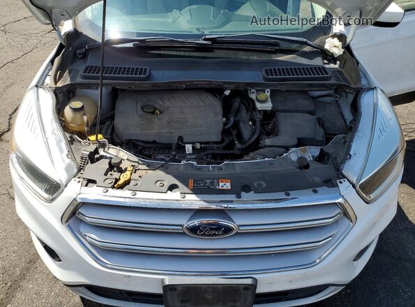 1FMCU9GD7JUD37057 2018 FORD ESCAPE White Սալոնի հետևի տեսք