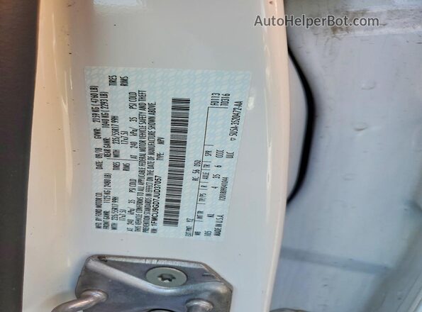 1FMCU9GD7JUD37057 2018 FORD ESCAPE White Շարժիչի բաժամունքի տեսք