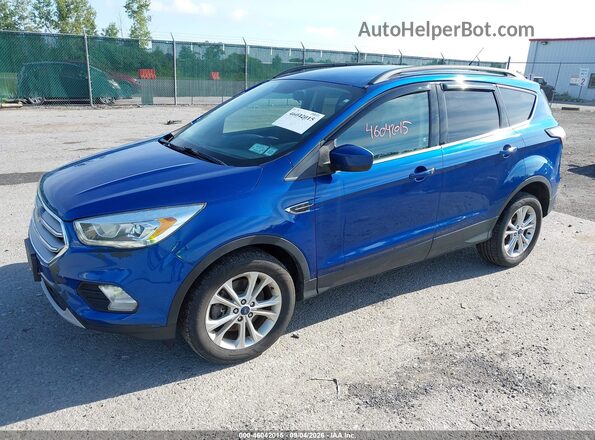 1FMCU9GD8HUC21747 2017 FORD ESCAPE Blue Front left