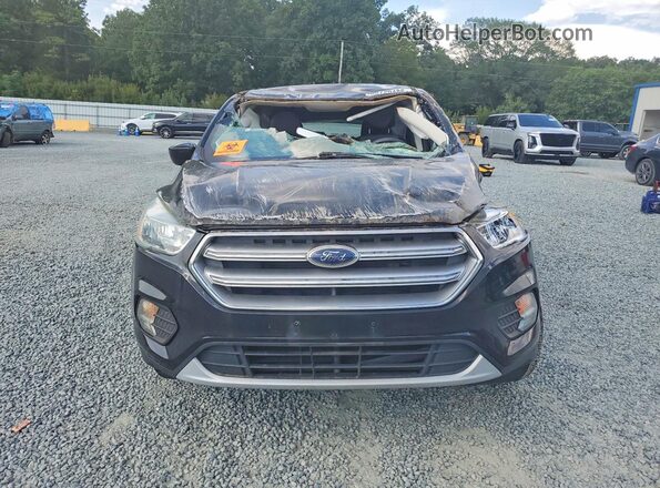 1FMCU9GD8HUD17040 2017 FORD ESCAPE Black Դիմացի տեսք