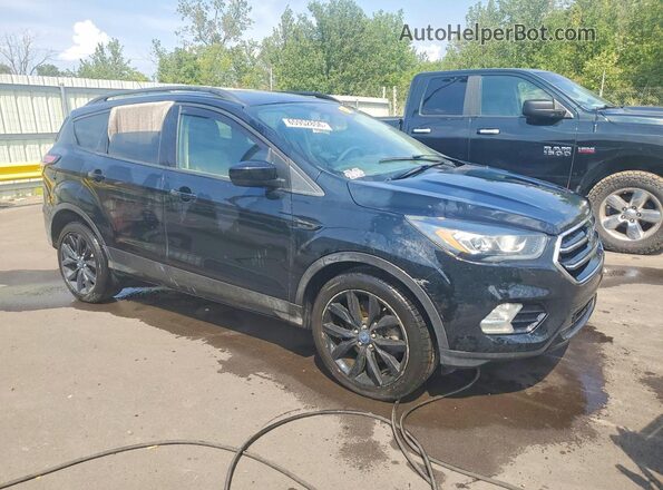 1FMCU9GD8JUD49072 2018 FORD ESCAPE Черный Передняя правая четверть