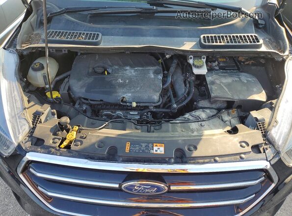 1FMCU9GD8JUD49072 2018 FORD ESCAPE Черный Вид подкапотного пространства