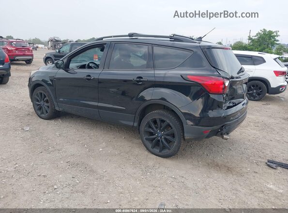 1FMCU9GD8KUB43994 2019 FORD ESCAPE Black Հետևի ձախ
