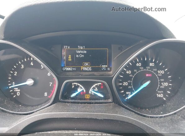 1FMCU9GD8KUB43994 2019 FORD ESCAPE Black Հետևի նստատեղերի տեսք