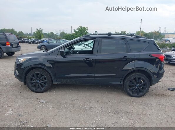 1FMCU9GD8KUB43994 2019 FORD ESCAPE Black Սալոնի հետևի տեսք