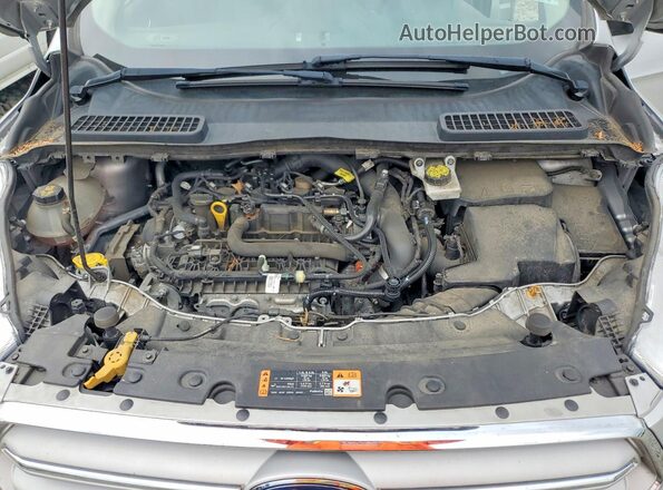 1FMCU9GD8KUC19021 2019 FORD ESCAPE Silver Շարժիչի բաժամունքի տեսք
