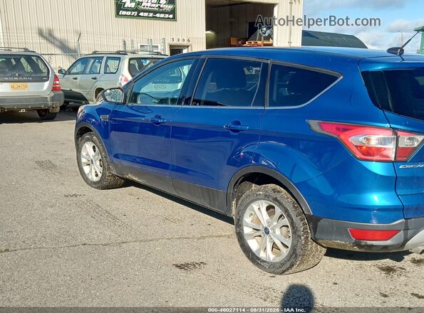 1FMCU9GD9HUA41340 2017 FORD ESCAPE Blue Rear left