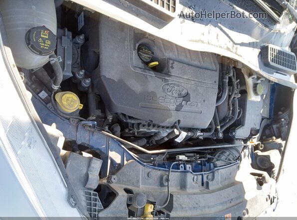 1FMCU9GD9HUA41340 2017 FORD ESCAPE Blue Rear view