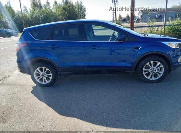 1FMCU9GD9HUA41340 2017 FORD ESCAPE Blue Rear interior view