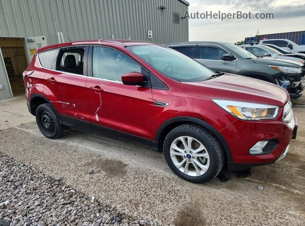 1FMCU9GD9HUE66363 2017 FORD ESCAPE Бордовый Передняя правая четверть