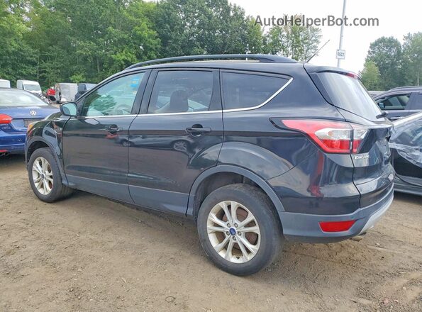 1FMCU9GD9JUB76128 2018 FORD ESCAPE Black Задня ліва чверть