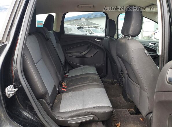1FMCU9GD9JUB76128 2018 FORD ESCAPE Black Вид задньої частини салону