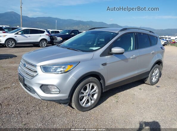 1FMCU9GD9JUC38806 2018 FORD ESCAPE Silver Передня ліва чверть