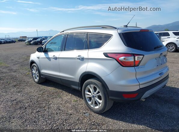 1FMCU9GD9JUC38806 2018 FORD ESCAPE Silver Задня ліва чверть